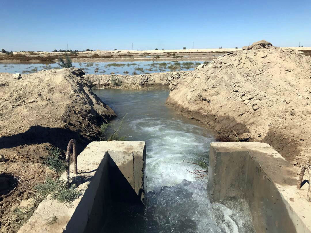 مرحله دوم رهاسازی آب به طرح ۴۶ هزار هکتاری منطقه سیستان آغاز شد