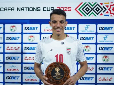 حسینزاده بهترین بازیکن دیدار ایران و هند شد
