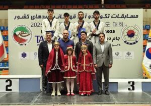تکواندوکاران آذربایجان شرقی ۲ طلا گرفتند