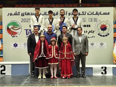 تکواندوکاران آذربایجان شرقی ۲ طلا گرفتند