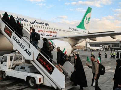 راه جدید هوایی به اربعین ۳۰ میلیون تومان
