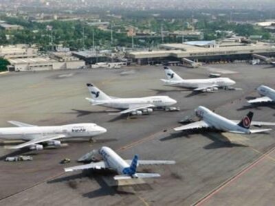 آتش‌سوزی کنترل‌شده در فرودگاه مشهد تا ساعاتی دیگر